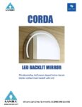 CORDA LED Illuminated Mirror
