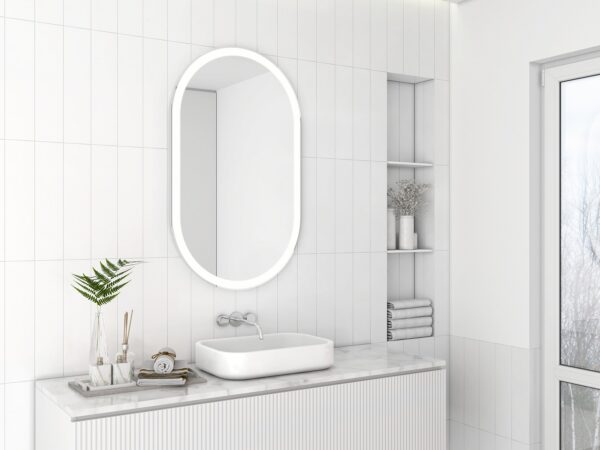 CAFE LED Illuminated Mirror