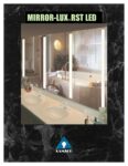 Mirror-Lux® RST LED Illuminated Mirror Insert