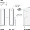 EDGE-2 OLED WALL SCONCE