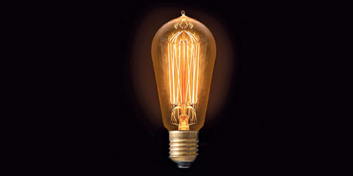 Kleren mobiel mug Edison Light Bulb – Ferrowatt Antique Light Bulbs | Aamsco Lighting