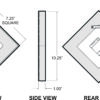 FOTO WOOD OLED WALL SCONCE