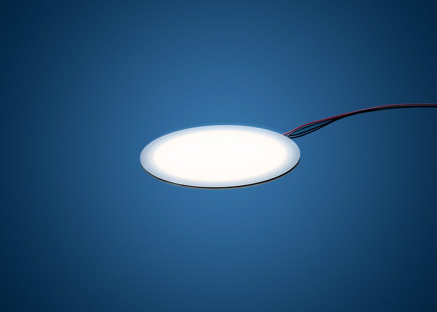 Round OLED Light Panel