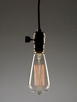 Single bulb pendant light discount